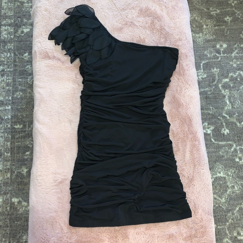 City Studio One Shoulder Dress